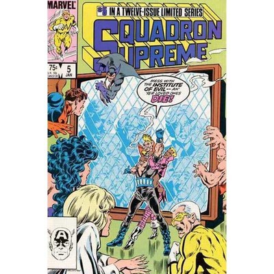 Squadron Supreme #5  - 1985 series Marvel comics VF Full description below [t%