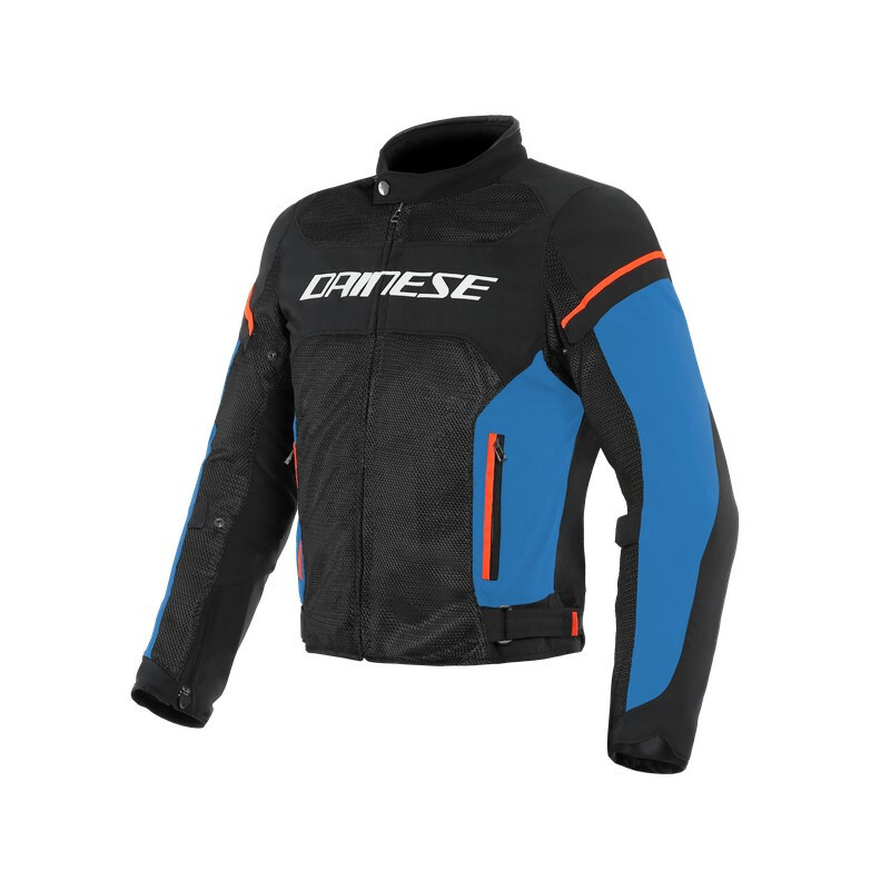 Men's Jacket Dainese Air Frame D1 Tex Black Blue Red Fluo TG