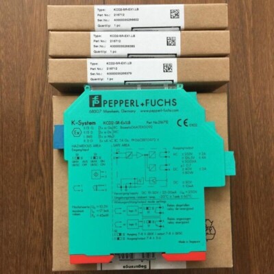 1PC NEW Pepperl+Fuchs KCD2-SR-EX1.LB Safety Barrier 216712