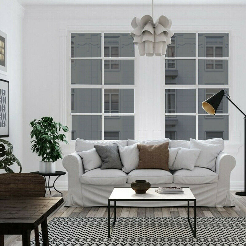 One Way Mirror Window Film Heat UV Reflective Privacy Tint Foil For Home Office