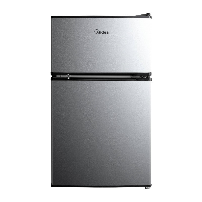 Midea 3.1 cu ft Compact Refrigerator Reversible Door Adjusta