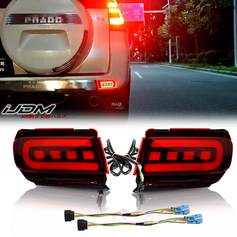 For Toyota Land Cruiser Prado 150 LC150 FJ150 GRJ150 2010 - 2020 Rear Bumper Ref