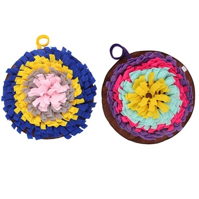 Pet Dog Smell Snuffle Mat Rug Training Blanket Feeding Mat Pet Play Mats Bed