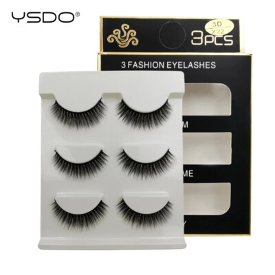 YSDO 30pairs Wholesale False Eyelashes Cruelty Free Lashes Natural Faux Cils USA