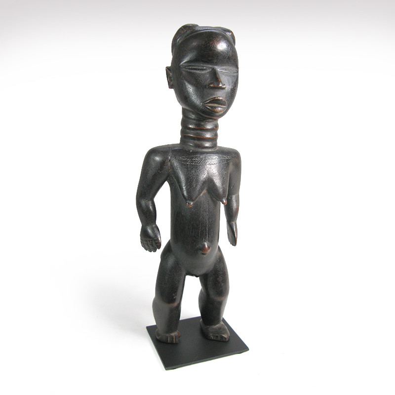 Statuette Dan CÃ´Te D'Ivoire 36 Cm - Dan Statue Ivory Coast - 36 Cm