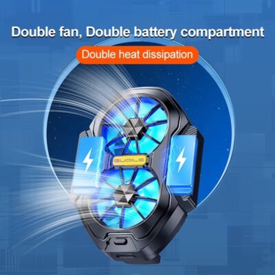 Wireless Portable Phone Cooler Cooling Fan for Mobile Radiator Universal Gaming