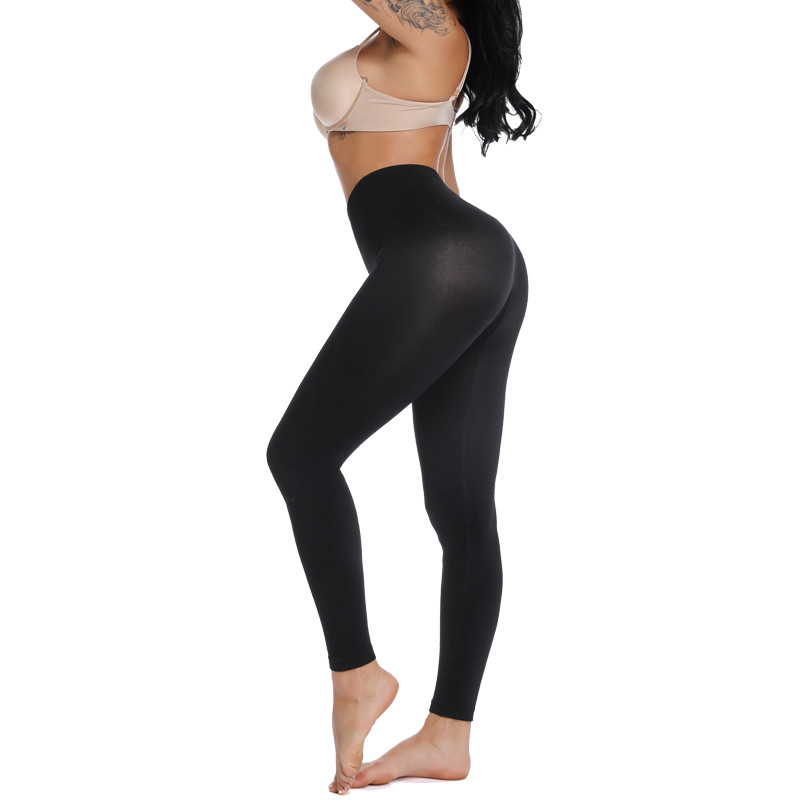 HIGH WAIST TUMMY CONTROL LEG SHAPER FAJA COLOMBIANA SLIMMING TONE LEGGINGS SOCKS