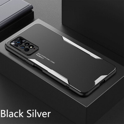 For Xiaomi Redmi Note 9 10 11 12 Pro Poco F3 X5 Metal Slim Shockproof Case Cover