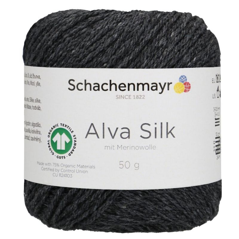 Schachenmayr - Alva Silk - Garn - 50g - Ll 230m - 18 Farben - (11,80â¬/100g)