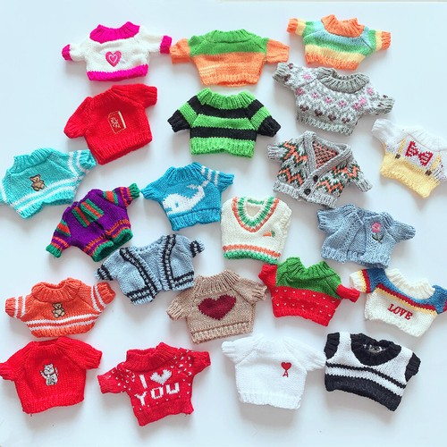 Doll Clothes For 20cm Doll Plush Doll's Clothing Sweater Stuffed Toy AccessoriY5