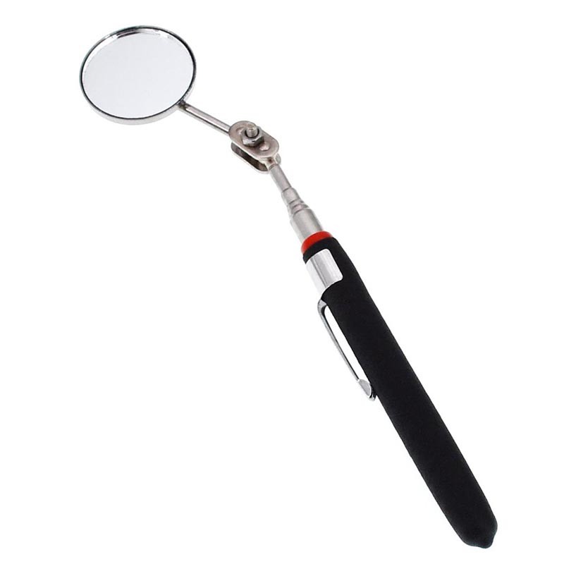 Teleskop-Inspektionsspiegel – 360° Drehbar, Bis 600 Mm Ausziehbar, Mit 50 Mm Spiegel, Für Auto & Handwerk