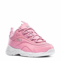 Fila ray pink white cheap
