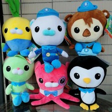 Plush Toy Octonauts Barnacles Dashi Kwazii Peso Tweak Shellington Inkling Tunip | eBay