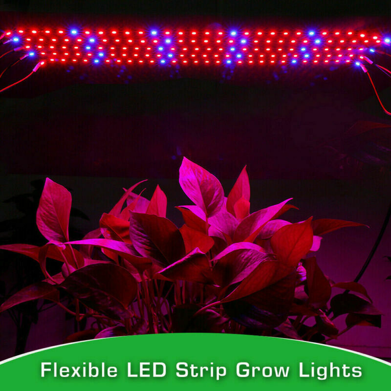 5pcs 0.5M LED Grow Light Strip Full Spectrum Strip for