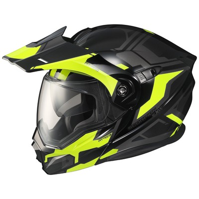 Scorpion EXO-AT950 Motorcycle Helmet - Ellwood - Hi-Viz