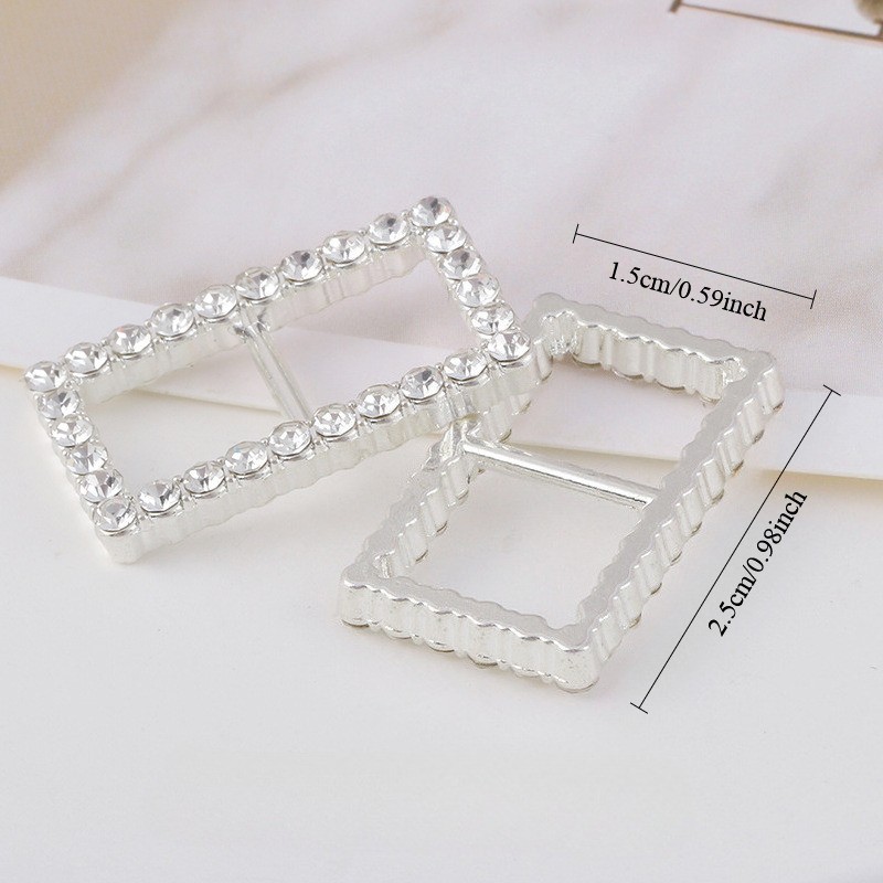 10pcs-rhinestone-metal-slide-buckles-alloy-silver-accessories-belt-buckle-25cm