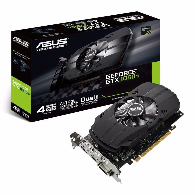 Asus Phoenix Nvidia Geforce Gtx 1050ti 4gb Gddr5 Graphics - asus phoenix nvidia geforce gtx 1050ti 4gb gddr5 graphics card gaming fortnite