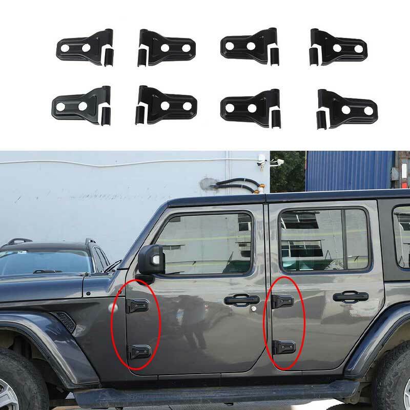 37pc Purple Exterior Door Hinge/Handle Cover Trim Kit For Jeep Wrangler JL 2018