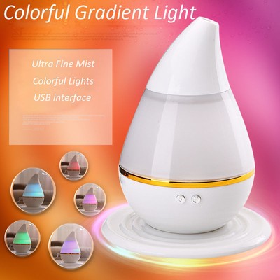 250ml USB Home Aroma Ultrasonic Humidifier LED Night Light Air Mist Diffuser