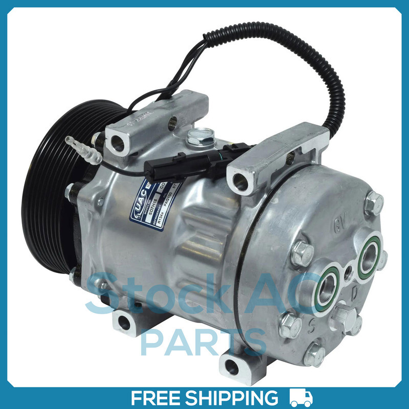 A/C Compressor for Sanden Models 4251-4500/4310/4420/Flex 7/Flex 4420 - Picture 1 of 7