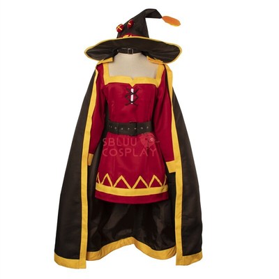 SBluuCosplay KonoSuba Megumin Cosplay Costume Custom Made Halloween Outfit