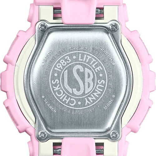 Pre-owned Casio Baby-g Ba-110lsb-4ajr Pink Little Sunny Chicks Limited Edition Women Watch