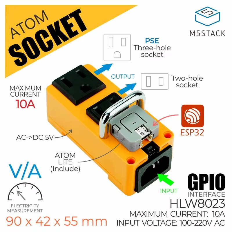 Official ATOM Socket Kit (HLW8023) - JP&US