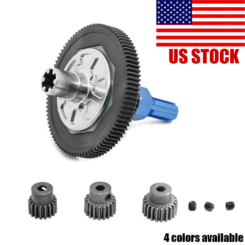 US- For ARRMA Metal Slipper Clutch Spur Gear Set  1:10  Senton Typhon 4X4 RC Car