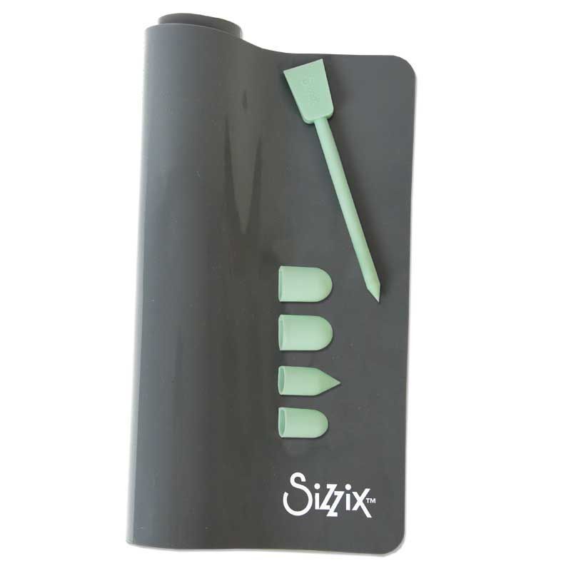 Sizzix Zubehör - Silikonmatte mit Fingertips für Heissklebepistole