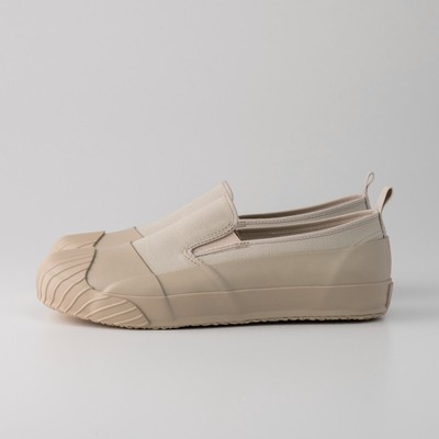Moonstar FINE VULCANIZED ALW SLIP-ON BEIGE Kurume Japan 28cm US9.5