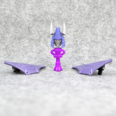 Replacement Head Double Knife Gun Upgrade Kit For Kingdom Cyclonus IDW Style