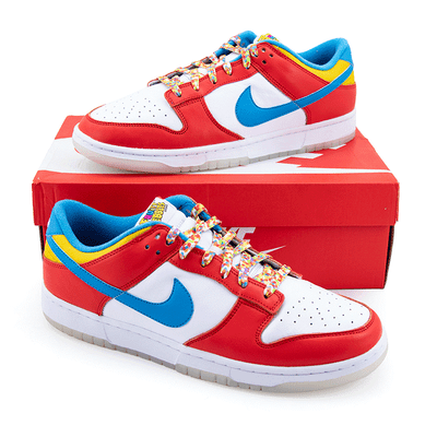 Nike Dunk Low QS LeBron James Fruity Pebbles 2022 US 12 Original Box DH8009-600