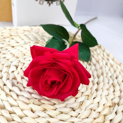 Artificial Silk Rose Fake Flowers Branch DIY Bouquet Wedding Home Party Decor