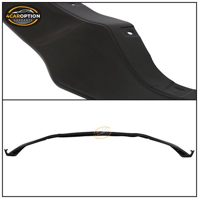 Fits 15-17 Mustang Performance Style Front Bumper Lip Spoiler Unpainted Black PU