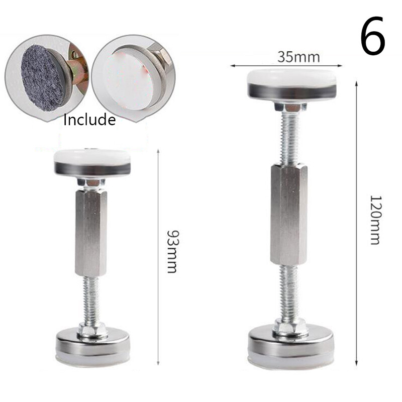 Adjustable Threaded Bed Frame Anti-Shake Tool Telescopic Support for Bedroom&radic; T4