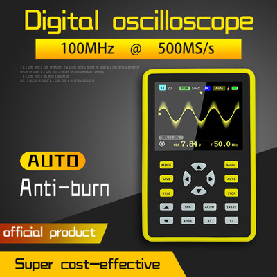 100MHz Bandwidth 5012H Handheld Digital Oscilloscope 500MS/s Sampling Rate