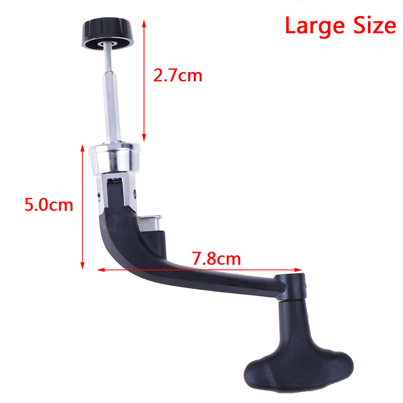 Metal Spinning Reel Handle Grip Fishing Reel Replace Rocker Arm Crank Handle+;im