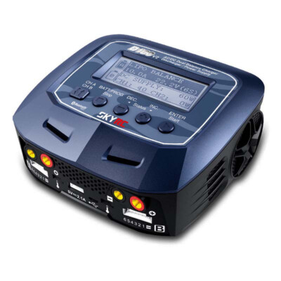 SkyRC D100 V2 AC/DC 2 x 100W Dual LiPo Balance Charger US SE