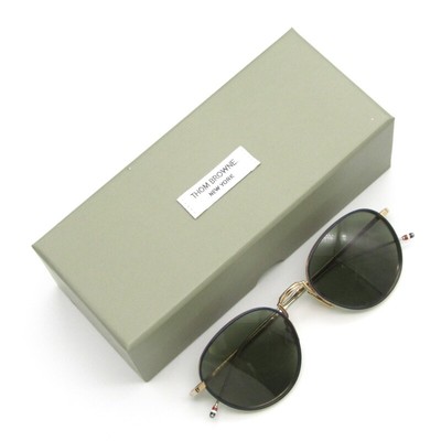 THOM BROWNE Sunglasses TBS-119-A-02 TB-119 Metal Boston Made In Japan Unused