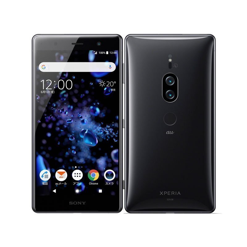 Xperia XZ2 Premium SOV38-47841スマートフォンフリー Sony Xperia XZ2 SOV38 Premium Black 64GB Unlocked SIM Free