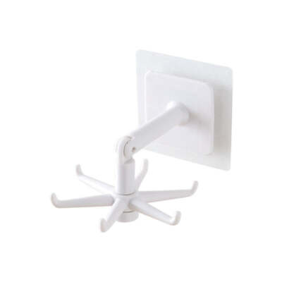 NNEOBA Kitchen Hook Multi-Purpose Hooks 360 Degrees Rotated Rotatable Rack For O