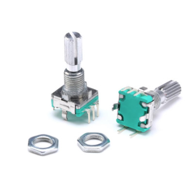 Rotary Encoder With Switch EC11 Audio Digital Potentiometer 20mm Handle 5 Pins