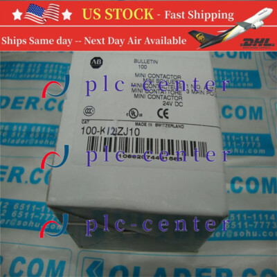 Allen-Bradley 100-K12ZJ10 12A 3P 24VDC Coil Mini Contactor Brand NEW