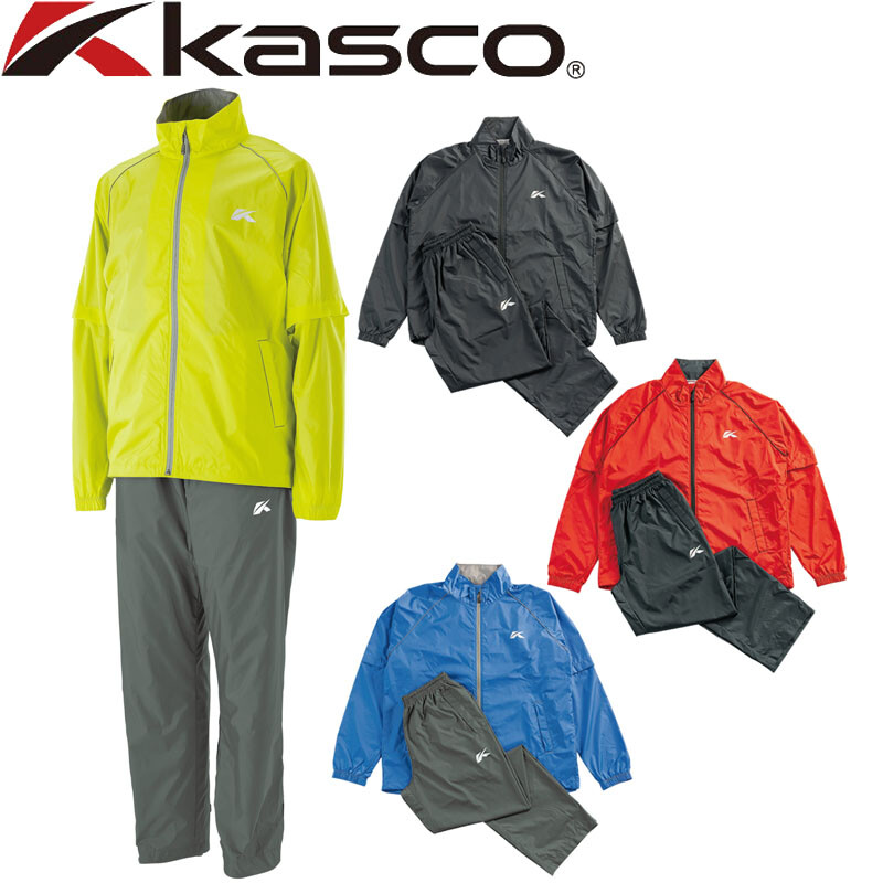 Kasco Golf Japan 2023 Men's Rain Wear Jacket Pants Set ARW