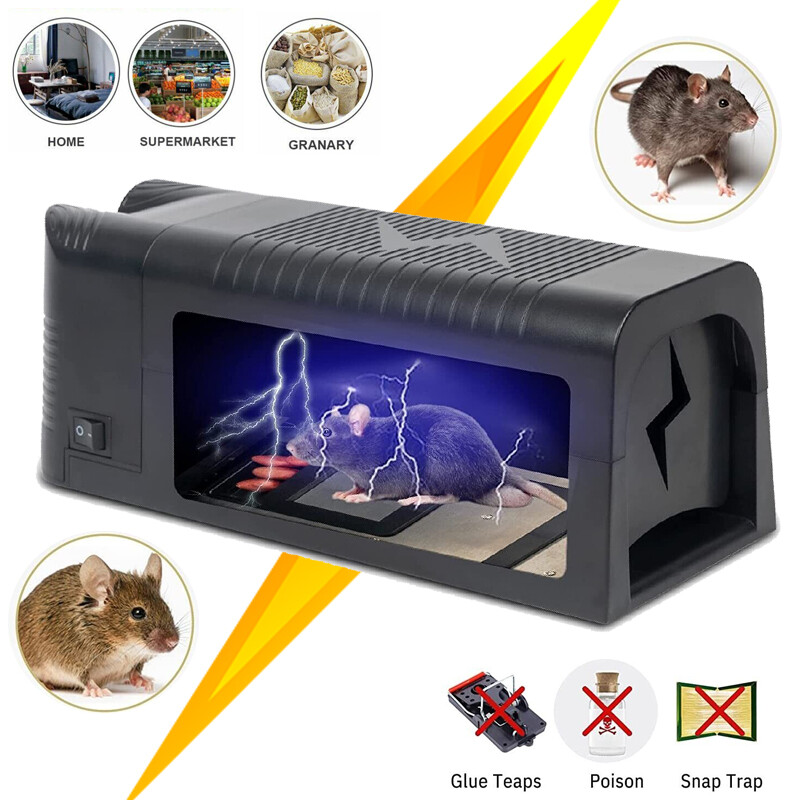 Electronic Mouse Trap Victor Control Rat Killer Pest Electri