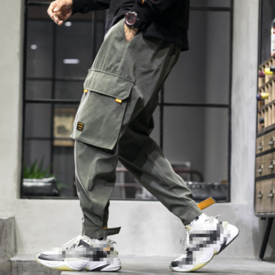 Multi-Pocket Loose Cargo Pants