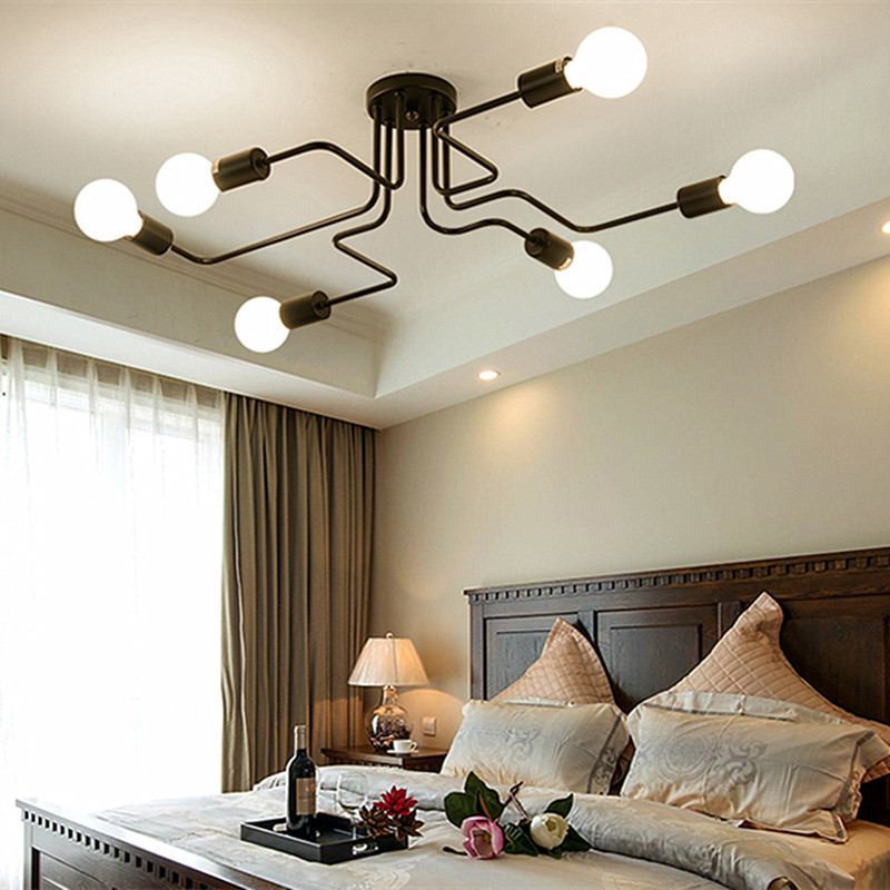 Details About Flush Mount Ceiling Lights Black Bedroom Pendant Light Kitchen Pendant Lighting
