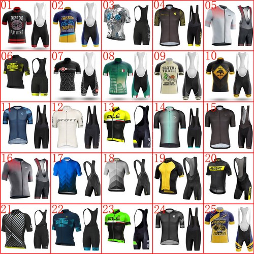 2023 Mens Cycling Jersey Set MTB Bike Uniform Bicycle Clothi