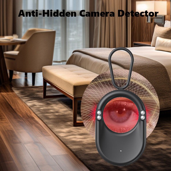 Anti-Candid Camera Anti-Spy Hidden Cam Detector Portable Hotel Locker/Bath room