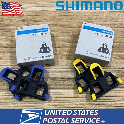 Shimano Cleats Set SM-SH11 SM-SH12 6&deg; 2&deg; For SPD-SL Road B